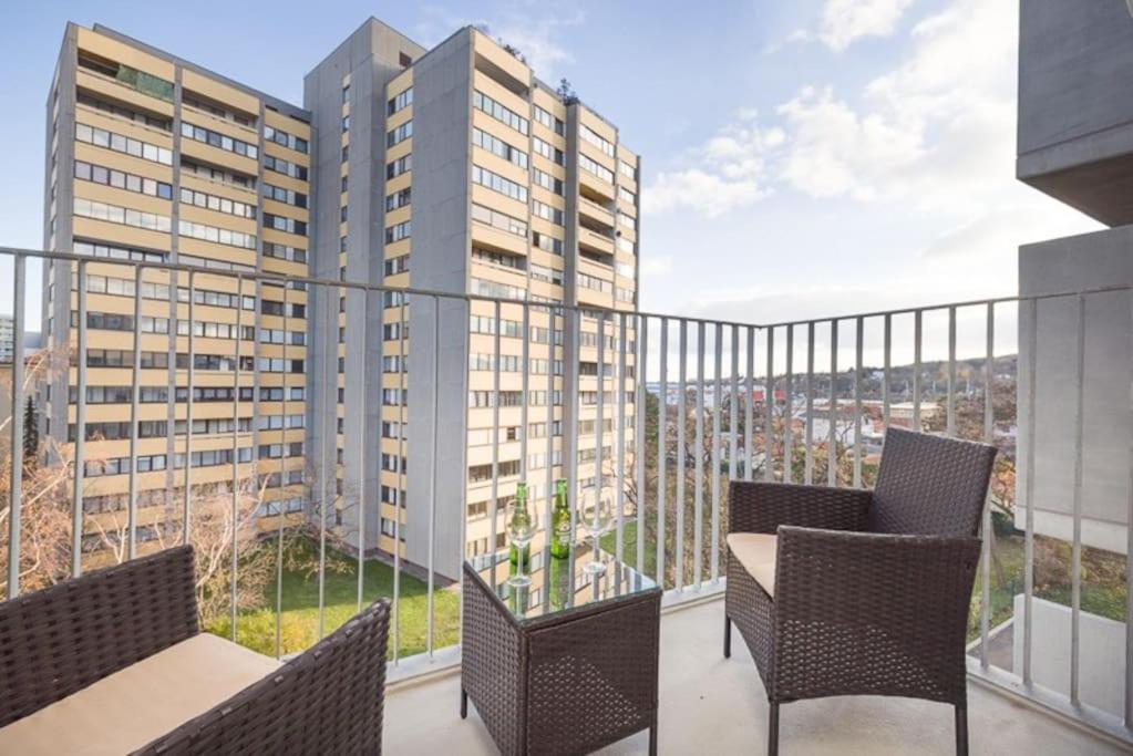 Premium City Apartment With Balcony! Free Garage Parking Included! Vienna Exterior photo